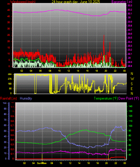 24 Hour Graph for Day 10