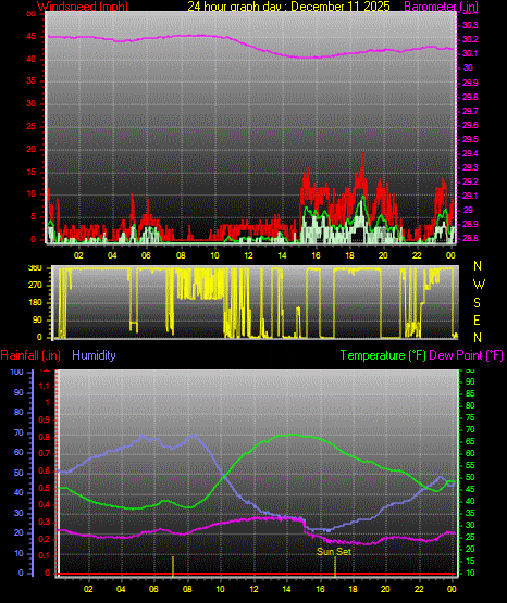 24 Hour Graph for Day 11