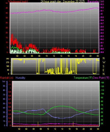 24 Hour Graph for Day 20