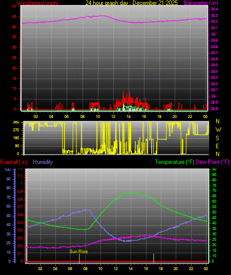 24 Hour Graph for Day 21