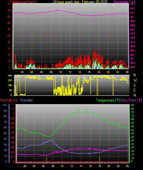 24 Hour Graph for Day 28