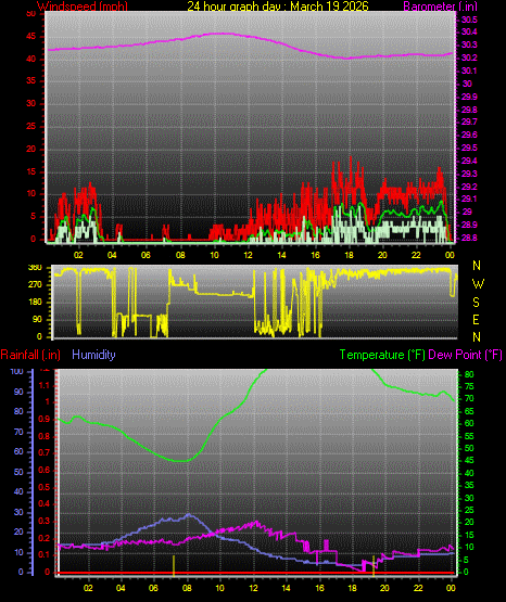 24 Hour Graph for Day 19