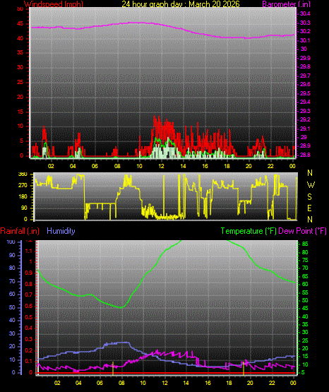 24 Hour Graph for Day 20