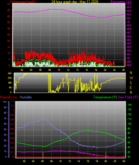 24 Hour Graph for Day 11