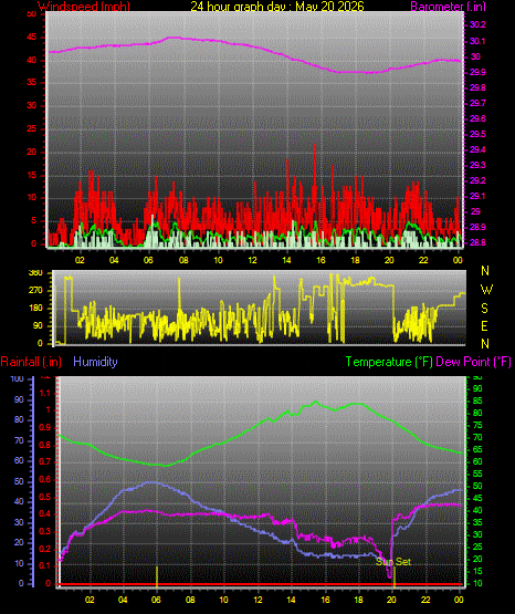 24 Hour Graph for Day 20