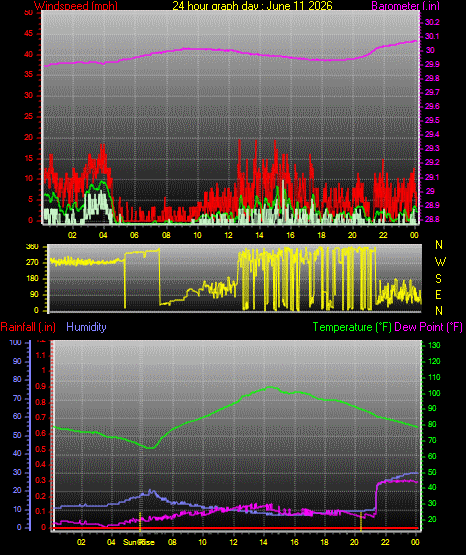 24 Hour Graph for Day 11
