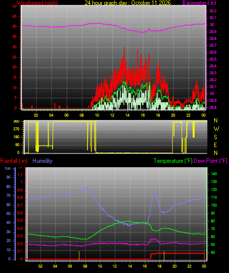 24 Hour Graph for Day 11