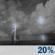 Tonight: Isolated Showers And Thunderstorms